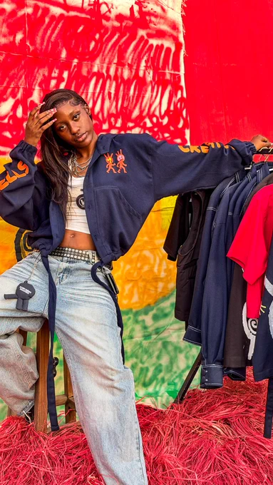 Styled by Creative Color Cells for the new hoodie drop 