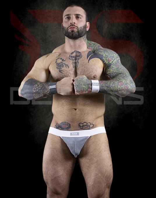 RawStudioDesigns Grau baller jockstrap 
