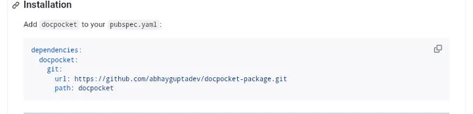 Installation flutter package 
flutter pub get
#flutter