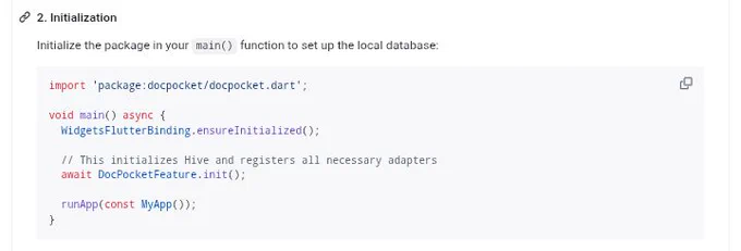 Initialization 
Package in flutter#dart #flutter