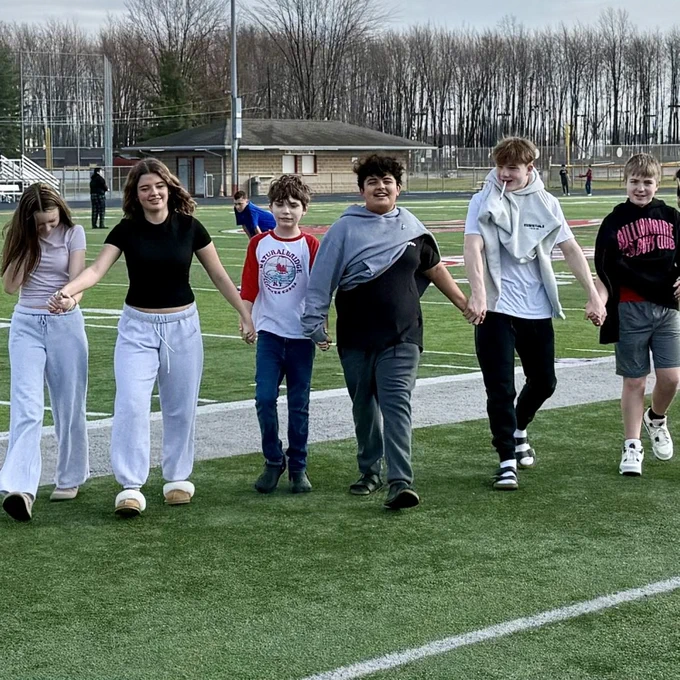 Let's all walk together! #warriorup #inclusion 