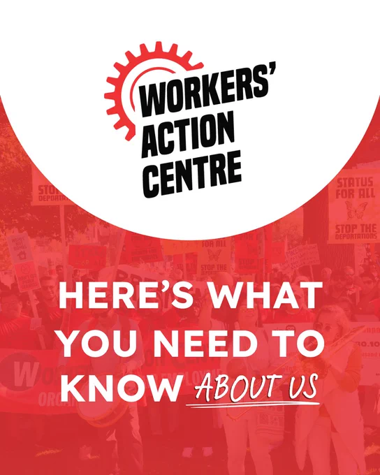 Workers' Action Centre. Here's what you need to know about us.