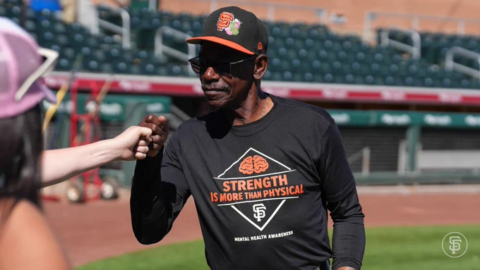 Ron Washington in a "Strength is More Than Physical" Shirt