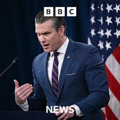 US Secretary of State for Defence Pete Hegseth 