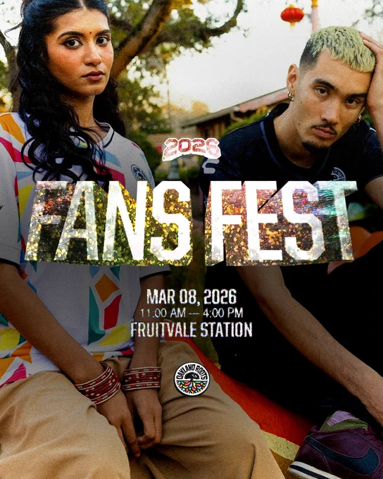 Image of a graphic that promotes Fans Fest.