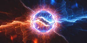 Artist rendering of fusion reaction
