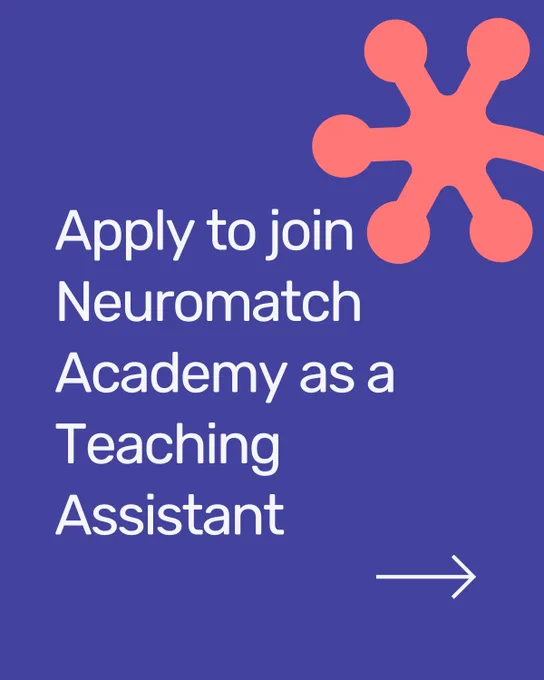 Apply to join Neuromatch Academy as a Teaching Assistant