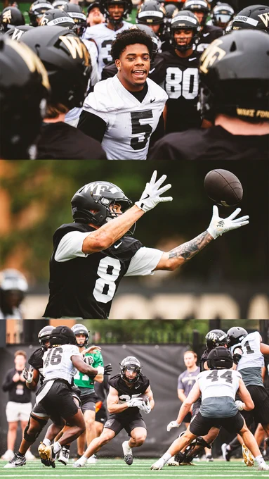 Spring Practice Photo Stacks