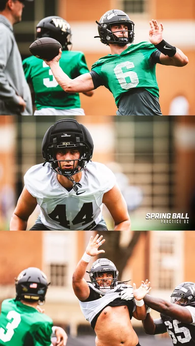 Spring Practice Photo Stacks