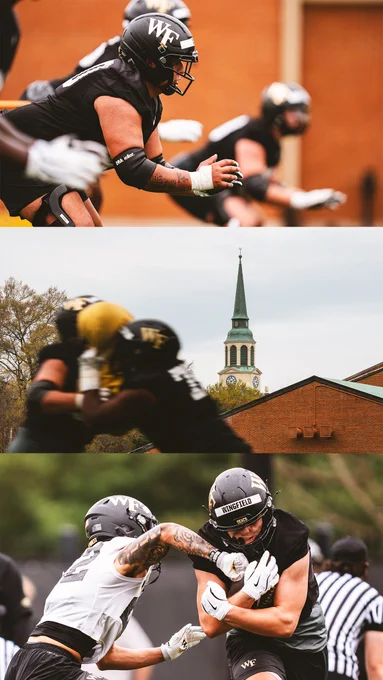 Spring Practice Photo Stacks