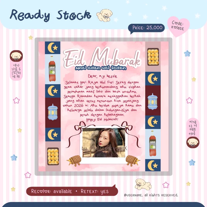 KOLASE (IDR. 25.000)

file ipv
dapat font lengkap
bisa retext sendiri
bisa recolor sendiri/aku recolor-in
feel free to adjust