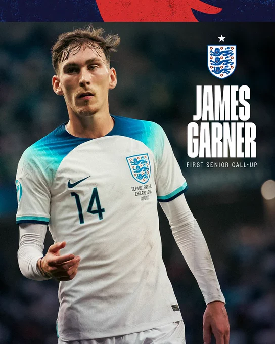 James Garner
First senior call-up