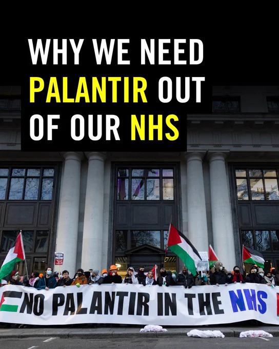 why we need Palantir out of our nhs