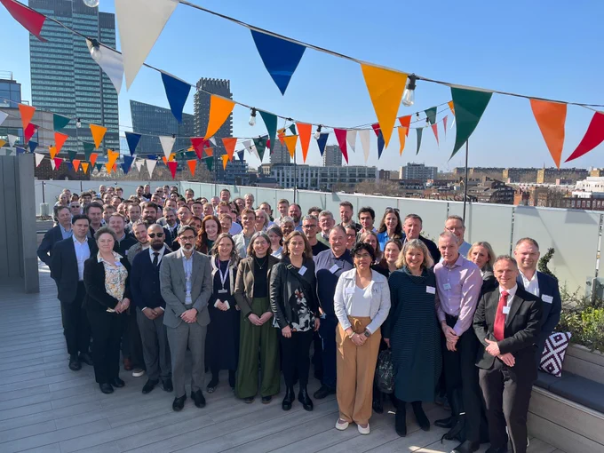 Attendees at the UK Space Agency EO Town Hall.