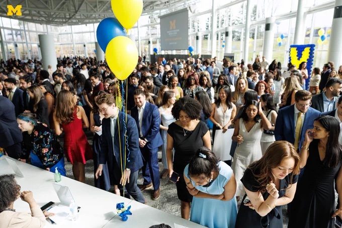 The U-M Medical School's 2026 Match Day Celebration.