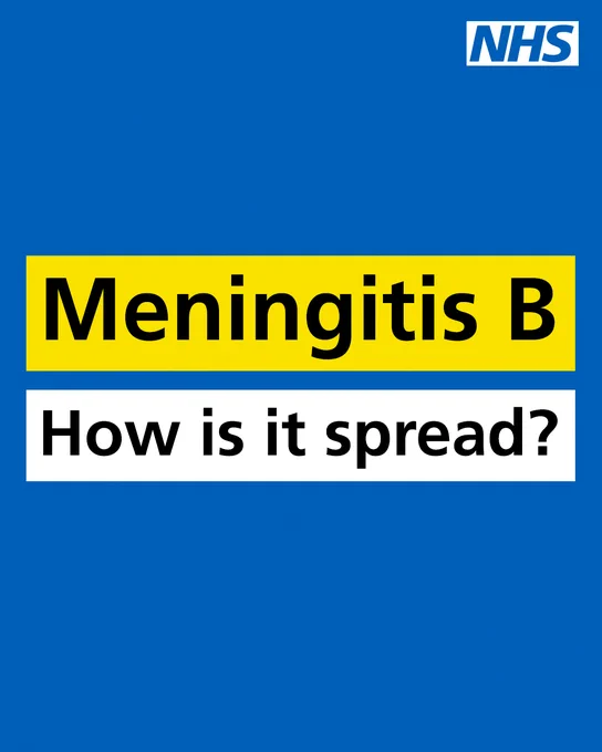 Meningitis B. How is it spread?