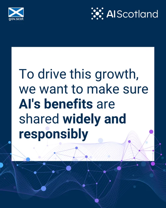 To drive this growth, we want to make sure AI's benefits are shared widely and responsibly 