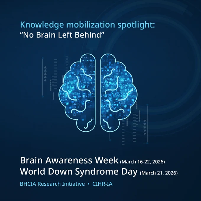 #BrainAwarenessWeek 
#WorldDownSyndromDay
“No Brain Left Behind”, a Defy Dementia Podcast by Baycrest
Dr. Yona Lunsky