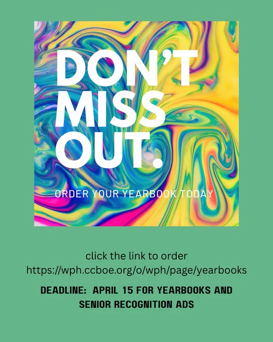 yearbook orders