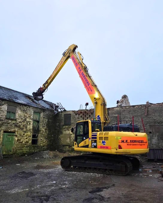 Plant hire in Cornwall