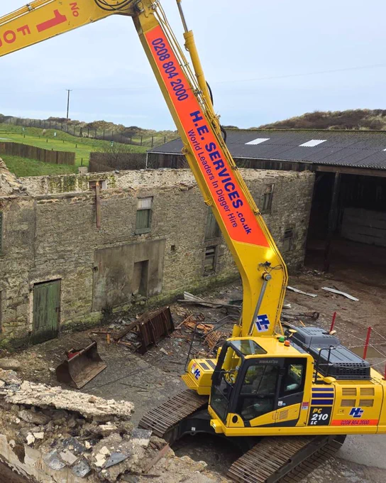 Plant hire in Cornwall