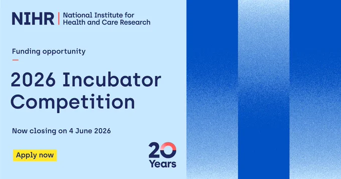 Funding opportunity: 2026 Incubator Competition

Now closing on 4 June 2026. Apply now. 