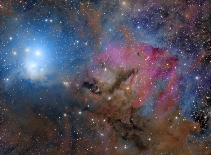 Unveiling LBN 749 & IC 348! Dive into the Perseus Molecular Cloud with our dataset. 70  hrs integration, masters only! ✨Processed by Brian Diaz.🔥Starbase Exclusive: 25% OFF for a limited time! 🔥