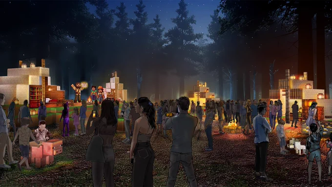 Concept art image of Minecraft Experience: Moonlight Trail