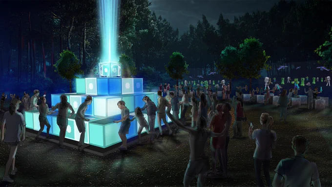 Concept art image of Minecraft Experience: Moonlight Trail