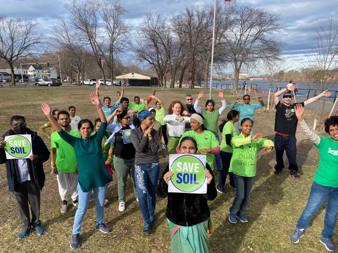 @Savesoil_Boston came out to celebrate the 4th Anniversary of @SaveSoilMovement