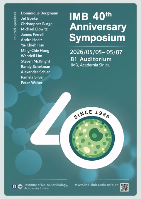 🌿 Dominique Bergmann
🧬 Jef Boeke
💻 Christopher Burge
⚙️ Michael Elowitz
🔄 James Ferrell
🧱 Andre Hoelz
🌱 Ya-Chieh Hsu
🎗️ Mien-Chie Hung
🧪 Wendell Lim
🧠 Steven McKnight
🏅 Randy Schekman
🐣 Alexander Schier
🔬 Pamela Silver
📘 Peter Walter