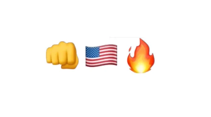 Fist. Flag. Fire.
