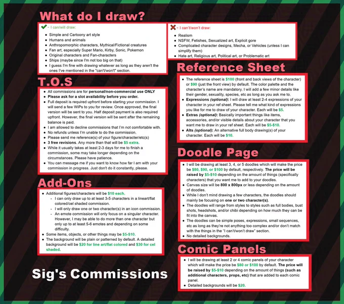 Sig's 2026 Comm Rules