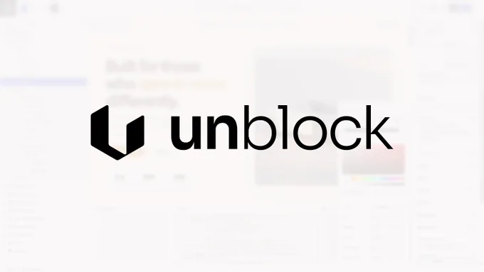 Unblock logo - plugin for WordPress