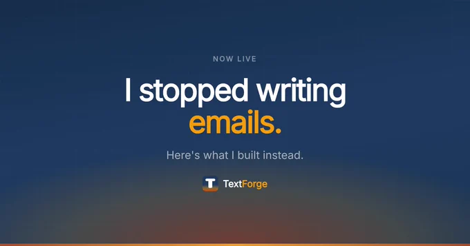 TextForge - the safest platform for AI email automation.