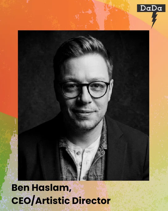 Ben Haslam, CEO/Artistic Director