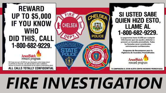 Chelsea fire investigation