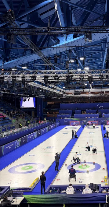 Image of the Paralympic Curling
