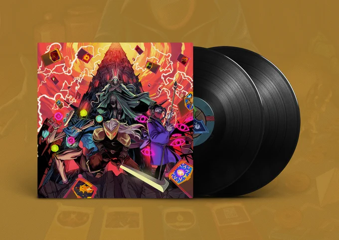 Retail black version of the Mana Wave StS vinyls and the cover.