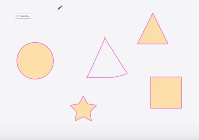 Magic shape in lucid 