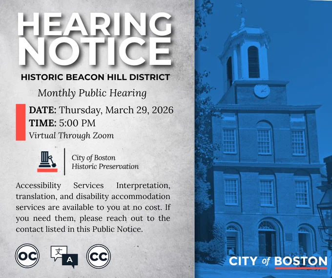 
Hearing notice for BHAC