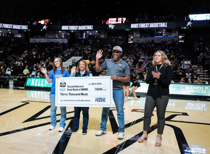 Food Lion has donated 30,000 meals to Second Harvest Food Bank of NWNC through the Food Lion Score to Give More campaign. 