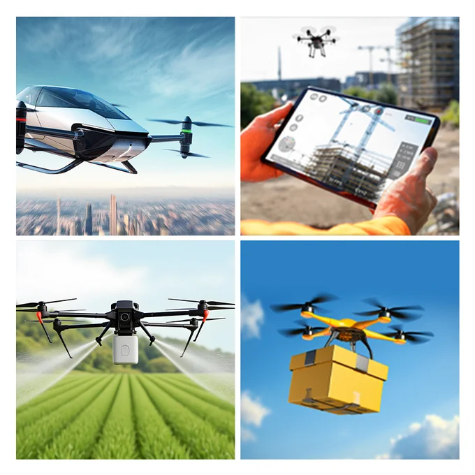magnetic connectors for eVTOL, cargo, and agricultural drones