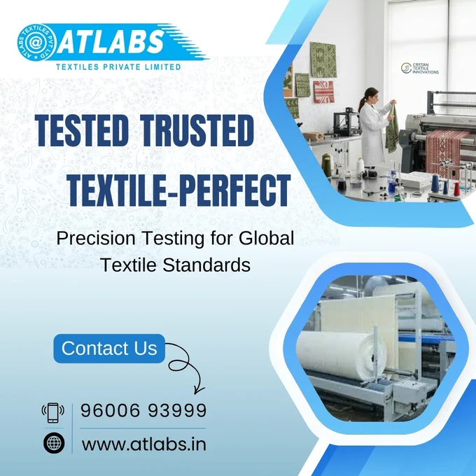 📞 96006 93999
🌐 www.atlabs.in
#QualityTextiles #MadeInIndia #TextileManufacturing #FabricQuality #TextileExcellence #IndianTextiles #TextileInnovation #QualityAssurance #TextilePerfection #AtlabsIn #TrustInTextiles #GlobalStandards #FabricTesting #TextileBusiness