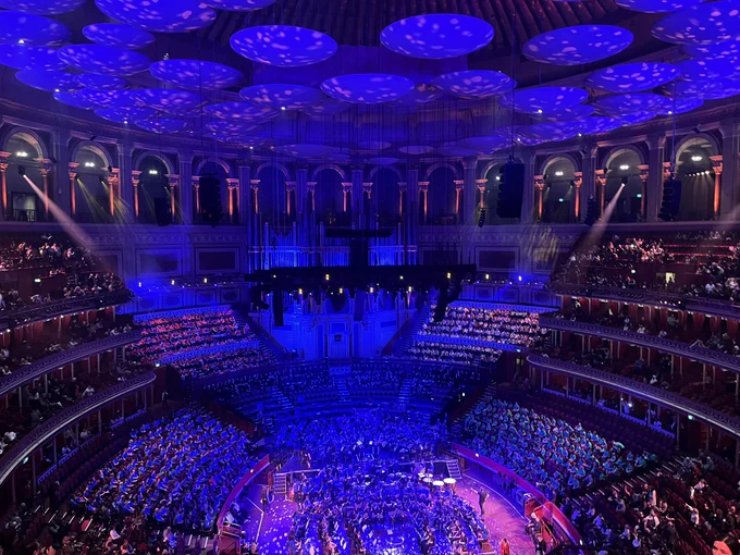 Mystical mood at Royal Albert Hall for ‘Music is for life’