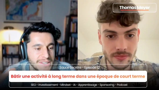 Valentin Decker et Thomas Meyer en podcast