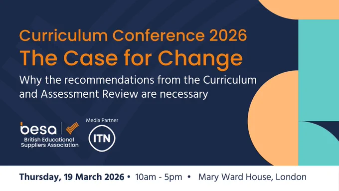 Visual asset promoting the 2026 Curriculum Conference.