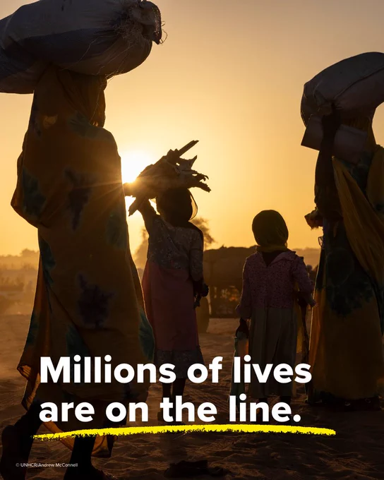 Millions of lives are on the line.