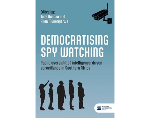 book cover of democratising spy watching