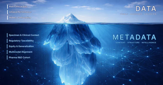 Cancer AI doesn’t fail because of weak algorithms, but it fails because of missing metadata, the invisible infrastructure layer that determines whether models generalize, meet EU AI Act requirements, and truly scale across institutions.